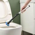 DISPOSABLE TOILET BRUSH HOLDER WITH REFILLS BATHROOM CLEANING TOOL EASY-CLEANING TOILET BRUSH ZERO CONTACT ZERO GERM. 