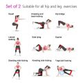 Elastic Loop Resistance Bands Fabric Resistance Bands Set – Loop  Bands for Women and Men Exercise Bands for ; Durable and Resistant Workout Bands Home or Gym Exercise Gear High Performance Mini Cloth Bands,. 