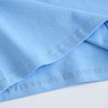Elegantstunning Boys Lapel Short Sleeves T-shirt Simple Solid Color Tops Summer Cotton Breathable Shirt For 1-10 Years Old Kids. 