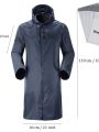SHOP EASILY [ HIGH-QULITY Rain Jacket / Coat Waterproof Packable Long Hooded Quick-drying Raincoat ]. 