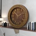 Versace Design High Quality New Beautiful Wall Clock, Easy to Read Silent Non-Ticking Battery Operated Clock Fancy And Attractive Wall Clock Smooth Machine Wall Clock Hanging Wall Clock For Home Interior And Decor. 