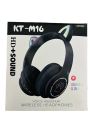 KT-M16 HD+ SOUND Cat Ear Headphone STN 28 Bluetooth 5.0 Stereo Headset Audio Device Noise Canceling and Microphone Support TF Card Dual Connection with RGB Flashing Light. 
