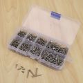 800Pcs Self Tapping Screw Kit Lock Nut Wood Thread Screw Sets M2. 