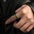 【S Elvey Trend Store】Anime One Piece Luffy Ring Light Metal Unisex Jewelry Cosplay Accessory Gifts. 