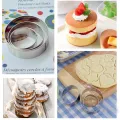 Pack of 12 Stainless Steel Cookies Cutter Set Fruit & Vegetable Shape Cutter for Decoration. 