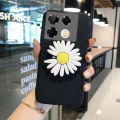 Case For Infinix Note 40 4G X6853 40 Pro 4G X6850 40 Pro 5G X6851 40 Pro+ X6851 Thin Back Matte With Magnetic Attraction Chrysanthemum Ring Cover. 