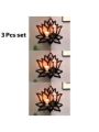 Lotus Shaped Wall Shelf, Latest Wooden Wall Shelf, Trending Corner Shelf, Wall Decoration Items   Room Decoration Items for Plants, Home Decoration Candle Stand Decorating Items |Candle Holders | Wall Decor | Trending Wall Decor | Wall Shelf. 
