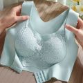 Flourish 3D  Wireless Contour Bra Lace Stretch Seamless for Padded  Sports Yoga Bra HU butterfly bra. 