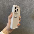 Infinix Smart 8 HD BG7 X6525 / Tecno Spark Go 2024 BG6 / POP 8 / Spark 20C / Spark 20 Original Angel Eye Liquid Silicone Phone Case Cover. 