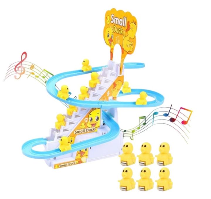 Duck%20Climbing%20Stairs%20Toy%20Cute%20Ducks%20Electric%20Track%20Roller%20Coaster%20Slide%20Toy%20For%20Kids%20With%20Lights%20And%20Music%20-%20Image%208