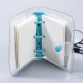 Transparent Sparkling mini 3-hole sandwich shell 3 inch Mini Binder With Pages. 