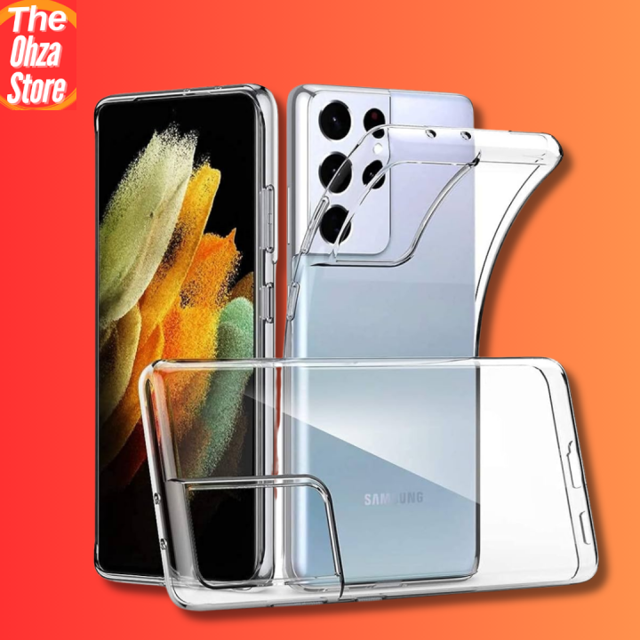 Samsung Galaxy S21 Ultra 5G Back Cover Transparent Extra Bumper Anti Shock Soft Crystal Clear Case For Samsung Galaxy S21 Ultra 5G