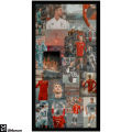 Cristiano Ronaldo wall art frame, football wall art for room decoration. 