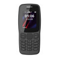 Nokia 106, Dual Sim, Non Warranty, First Copy, High Quality, PTA APPROVED, FM Radio, Soft Keypad, 1.77 Inches display. 