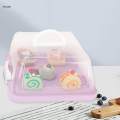 Cake Stand, with Lid Cover Handle Multi Purpose Cake Storage Container Wedding. 