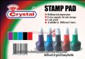 Crystal Stamp Pad-Economy Small All Colours. 