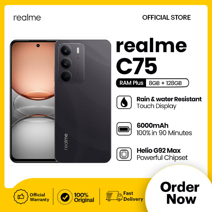 realme C75 | 8GB RAM + 128GB ROM
