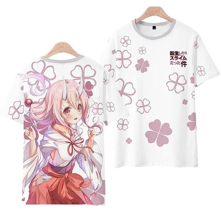 That Time I Got Reincarnated As A Slime Rimuru Tempest T Shirt Women Men Summer Short Sleeve Funny Tshirt