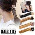 Love Straight Phone Line Hair Rope Women High Elasticity Durable Tie Ponytail Rubber Band Premium Feeling Headband Hair Decoration Leather Sleeve. 