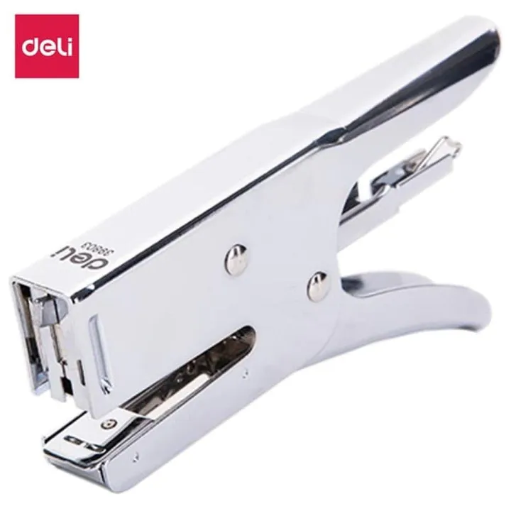 Plier%20Stapler%20E39803%20Metal%20Capacity%2025%20Leaves%20-%20Silver%20-%20Image%202