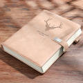 Diary Notepad European Style Student Sketchbook Stationery Office Work Planner Book A5 Thick Notebook Journal PU Hard Cover. 