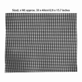 6PCS Grilling Mesh Mat Non-Stick Grilling Mats For Gas Charcoal Pellet Grill Black. 