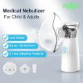 Portable Electric Nebulizer Machine for Kids, Adults, and Babies Mini Nebuliser Handheld Mesh Device with Fine Atomization, and Comfortable Therapy for Home and Travel. 