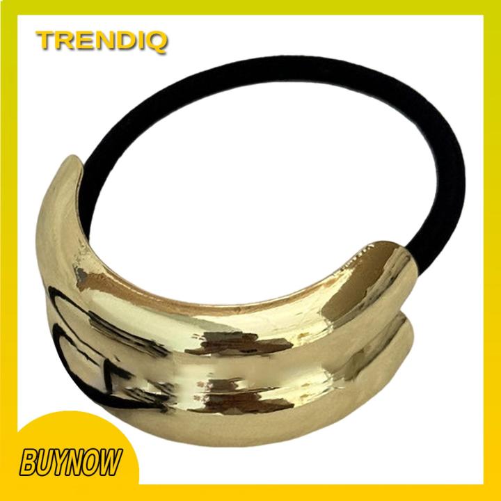 Trendiq Geometric Hair Accessories Boho Chic Geometric Metal Headband Hair Tie for Stylish Women Versatile Hair Accessory for Trendy Looks Alloy Hair Accessories