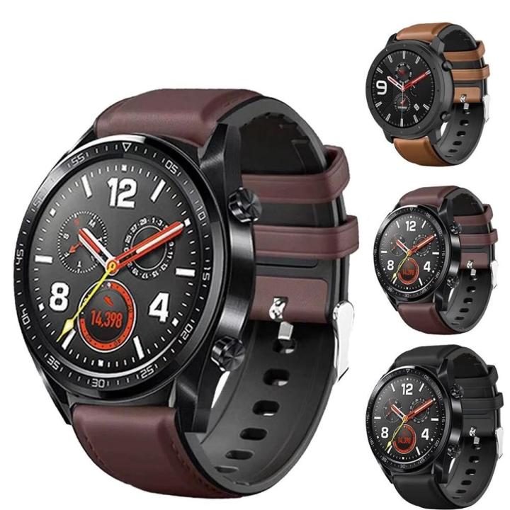 Galaxy watch 46mm leather band on sale