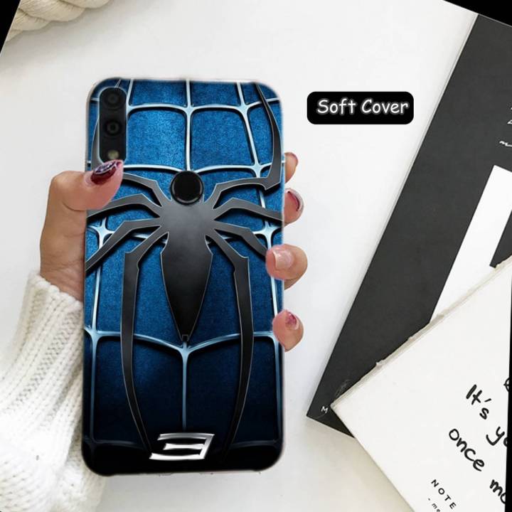 Huawei Honor 10 Lite Cover - Spider Style Back Cover Case for Huawei Honor 10 Lite