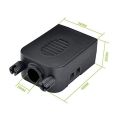 DB9 Solderless Connector RS232 D-SUB Serial to 9-Pin Port Terminal Male Female Adapter with Case (1Pcs-Male+1Pcs-Female). 
