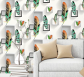 Metallic 3D Wallpaper for Room/Office/Shop Cheetah Print Leopard Print. 