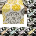 Yellow Gray Home Dining Table Runner Table Coffee Table Holiday Wedding Decoration Party Dinner Home Tables Runners Party Decor. 