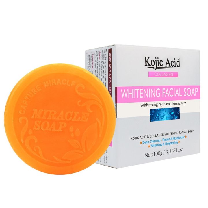 GUANJING%20Kojic%20Acid%20Whitening%20Soap%20-%20Deep%20Cleansing%20Facial%20&%20Body%20-%20100g%20-%20Image%204