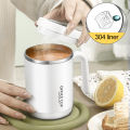 New Hot Coffee Green Tea Mug with Lid Sipper 500 ml 304 Stainless Steel Tea Mug ECO-Friendly & Sustainable Mug to Carry Hot & Cold Beverage Travel Mug for Tea Coffee Office Cup Multicolor. 