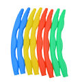 PREMIUM SPORTS Weighted Fitness Hula Hoop Abdominal Massage Ring For Aerobics And Gymnastics For Adults and Kids - 150 Grams - MultiColor. 