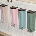 Trash Can Wall-Mounted Removable Plastic Garbage Bag Storage Box Punch-Free Kitchen Debris Sorting Plastic Bag Storage Box. 