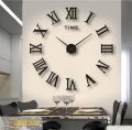 EVENTO Wall Clock 3D 24 inch Wooden Watch DIY Design Decoration Small & Large Numeral Quartz For Home Decor Living Room And Offices And For Gifts. 