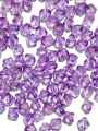 Pack of 40gms Beads of 6mm. Purple Cut Dana Acrylic Beads For DIY Jewelry Making, Jewelry, DIY, Dresses And Crafting Accessories.. 