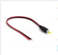 DC Male Power Plug Jack with 20 CM Cable Wire. 