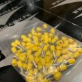 FERRULE CRIMPS E0508 E1008 E1508 E7508 E2508 E4009 Tubular Wire Connector Terminal Cable Crimp Cable Sleeve for 0.5-4mm2, 22-10AWG 100pcs. 
