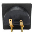 New Square Board Binding Post Speaker Box Terminal Cup Wire Cable Box Connector. 