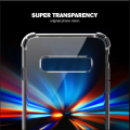 Samsung Galaxy S10 5G Silicone Cover Transparent 6D Crystal  Bumper antiShock Four corner Clear Shock-Proof Back Case. 