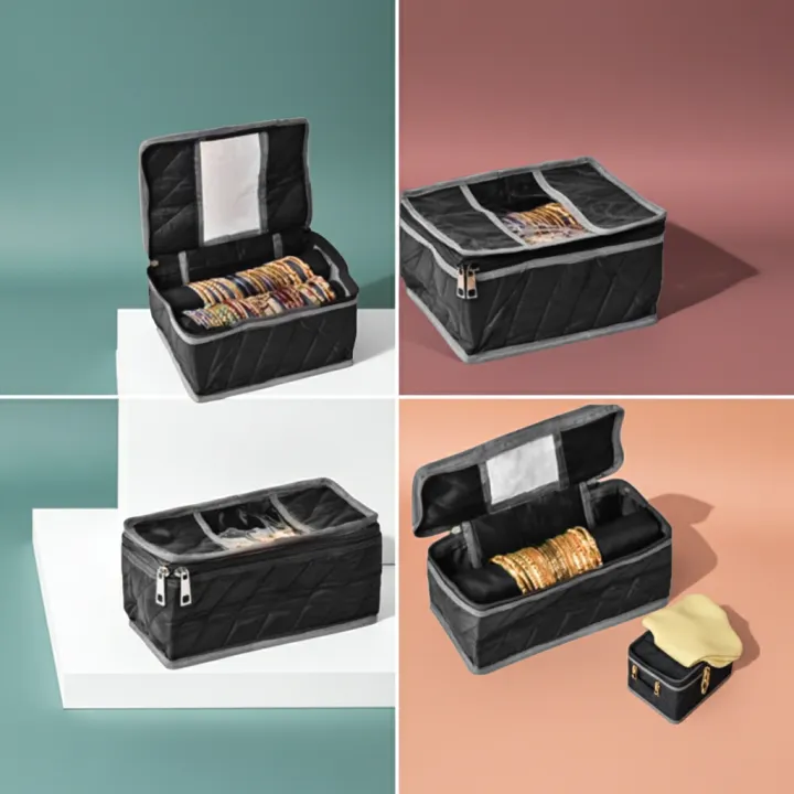 Customize%20Jewellery%20Organizer%20%E2%80%93%20Organizer%20%E2%80%93%20Storage%20Box%20%E2%80%93%20Storage%20Bag%20%E2%80%93%20Storage%20Organizer%20%E2%80%93%20Storage%20%E2%80%93%20Elegant%20Multi-Compartment%20Bangle%20Holder%20For%20Travel%20&%20Home%20Clutter%20Free%20Jewelry%20Storage%20Solution%20-%20Image%205