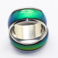 Mood Ring Romantic Temperature Control Stainless Steel Color Changing Gift for Couple Gifts. 