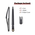 28780-JM00A Rear Windshield Wiper Arm Blade Set for Nissan Rogue,Qashqai 2008-2013 for Nissan Juke,Tiida 2011-2016. 