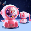 SF 3 Gear Adjustable Spaceman Pencil Sharpener Cute Cartoon Hand Crank Table Sharpeners Machine Stationery. 