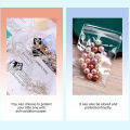 120Pcs Clear Plastic Jewelry Bags Anti Tarnish Strips Sets. 