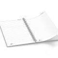Tick WARQ Spiral Notebook Yellow 200 Pages / Spiral Notebook / Spiral Register /Spiral Notebooks For University / for Boys / For Girls. 