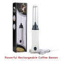 Coffee Beater and Egg Whisker - Rechargeable - Milk Frother & Foamer - Egg Beater - Cake Beater - Portable Hand Beater & Mixer. 